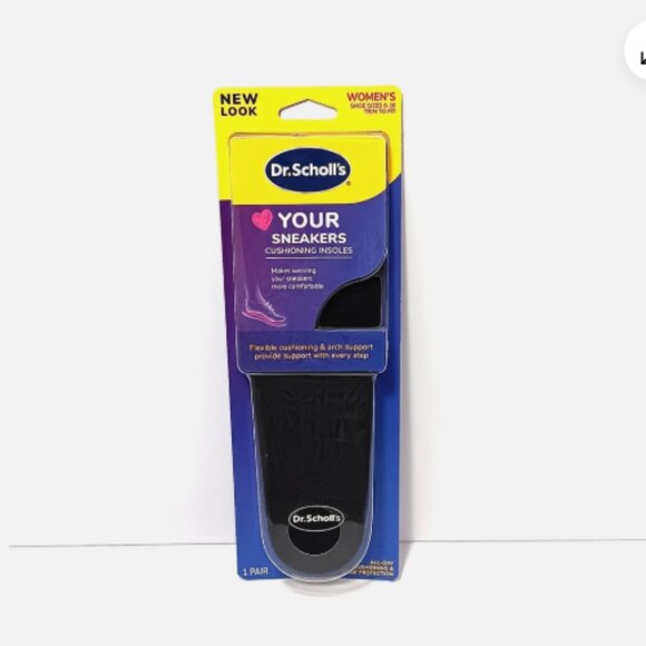 Dr. Scholl's‎ Love Your Sneakers Insoles – Women's 6–10, All-Day Comfort NIB #2 - Picture 3 of 4